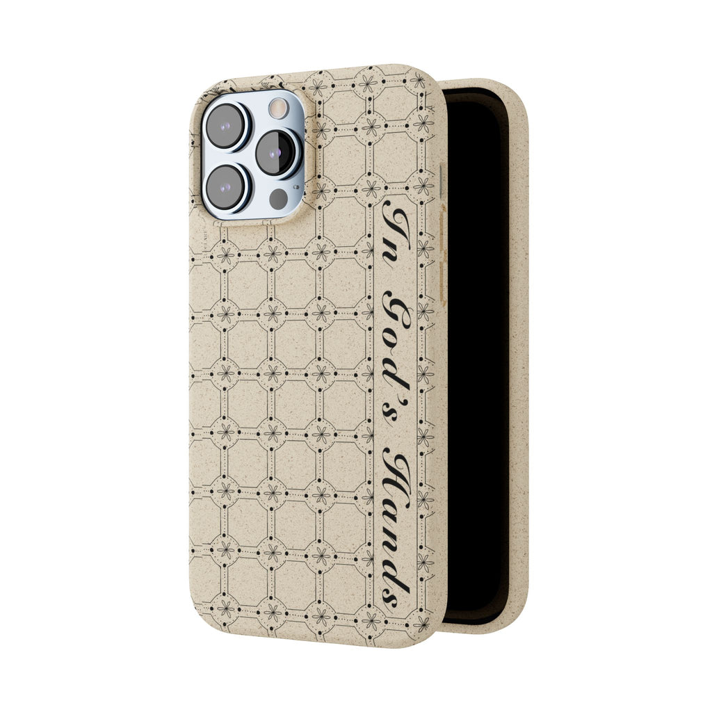 In God’s Hands Biodegradable Phone Case