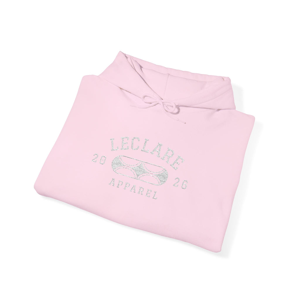 Leclare Sport-Style Hooded Sweatshirt (Embroidered)