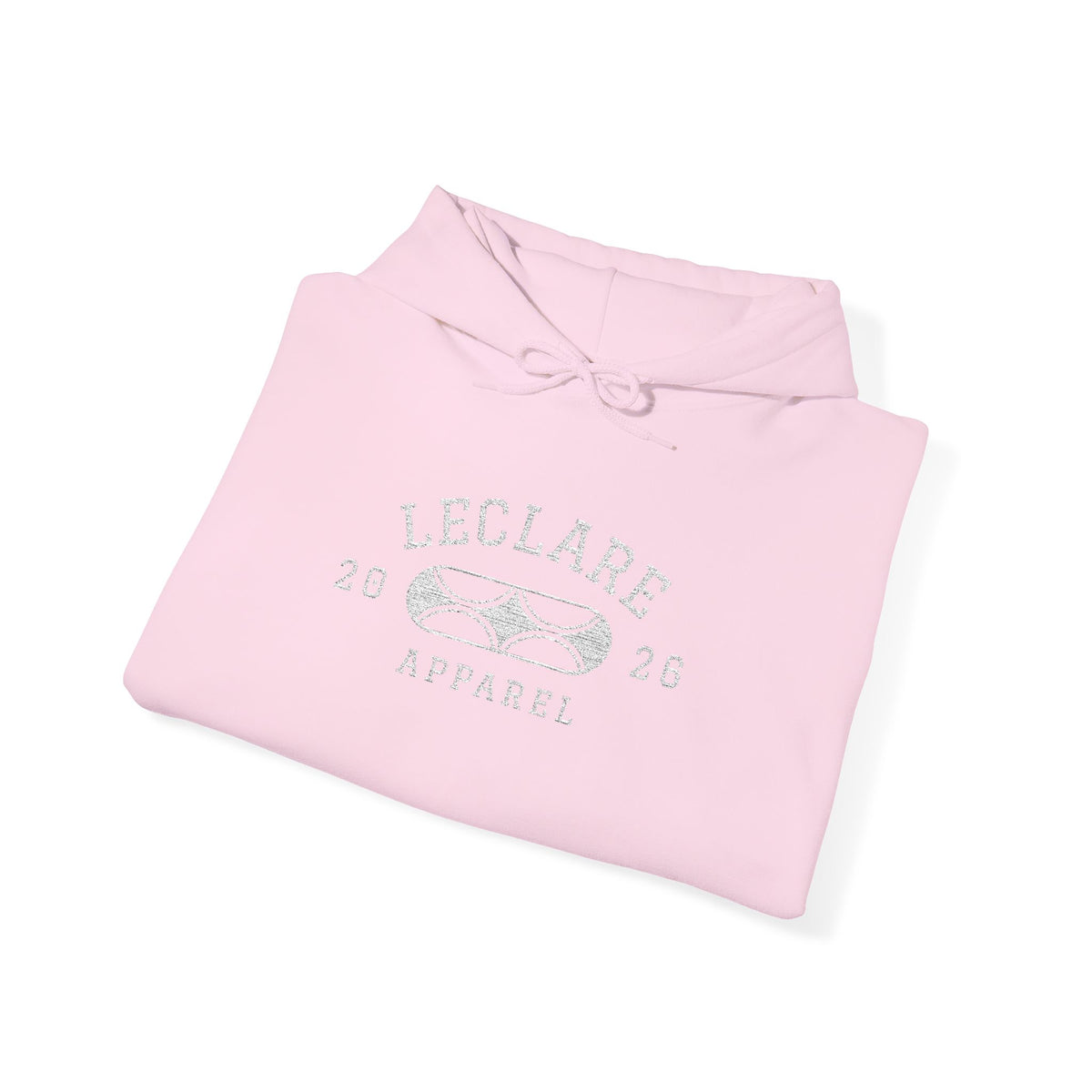 Leclare Sport-Style Hooded Sweatshirt (Embroidered)