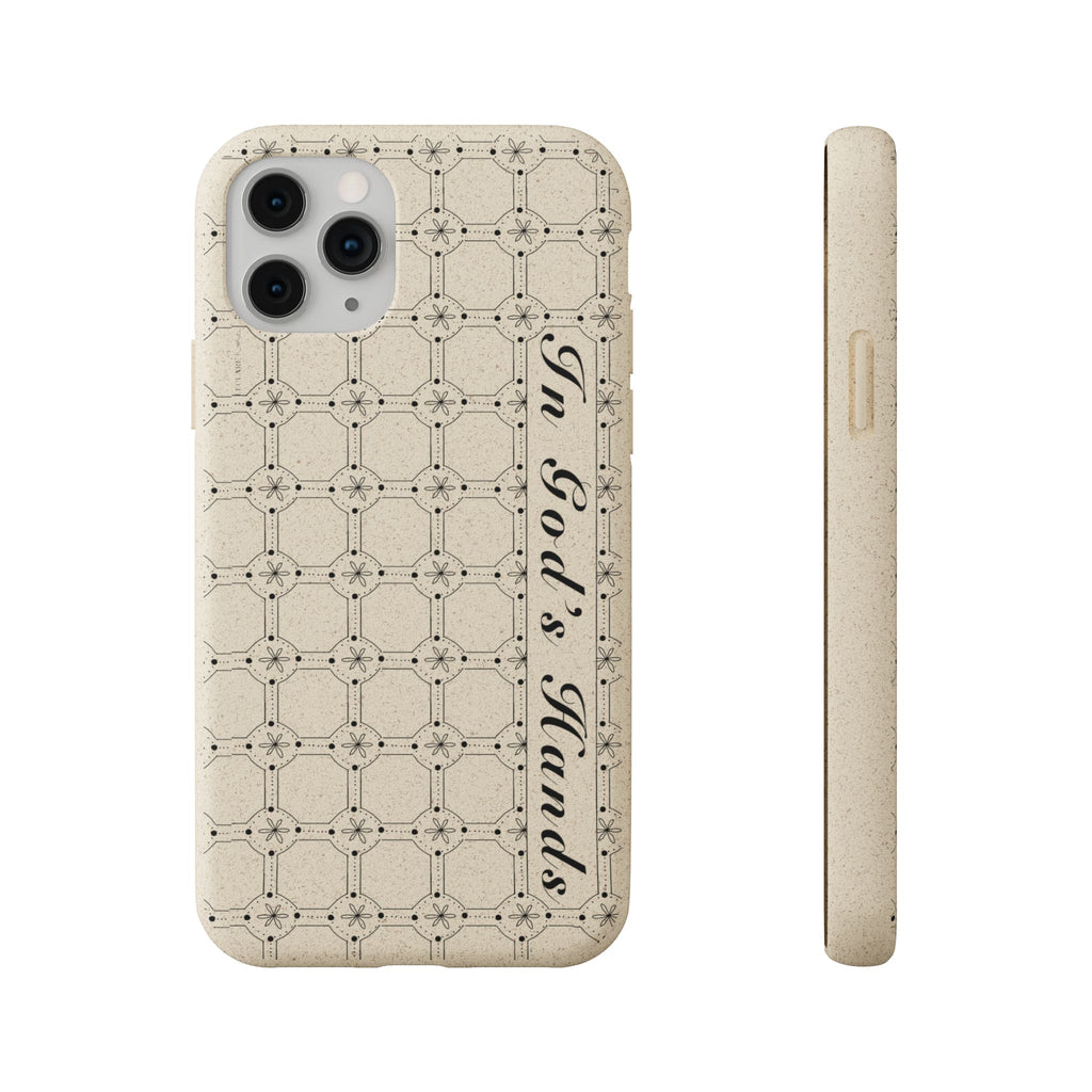 In God’s Hands Biodegradable Phone Case
