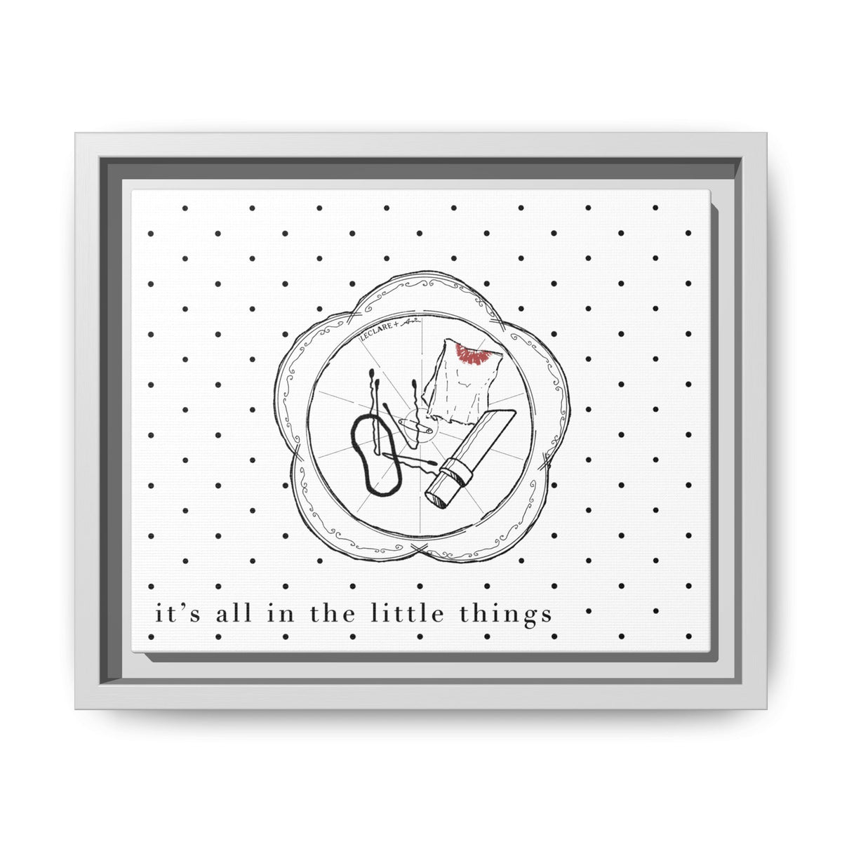 Little Things Print, Framed (Multi-color)