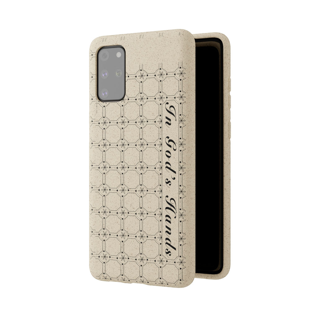 In God’s Hands Biodegradable Phone Case
