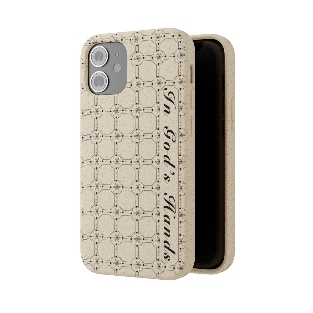 In God’s Hands Biodegradable Phone Case