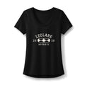 Leclare Sport-Style Scoop Neck Tee