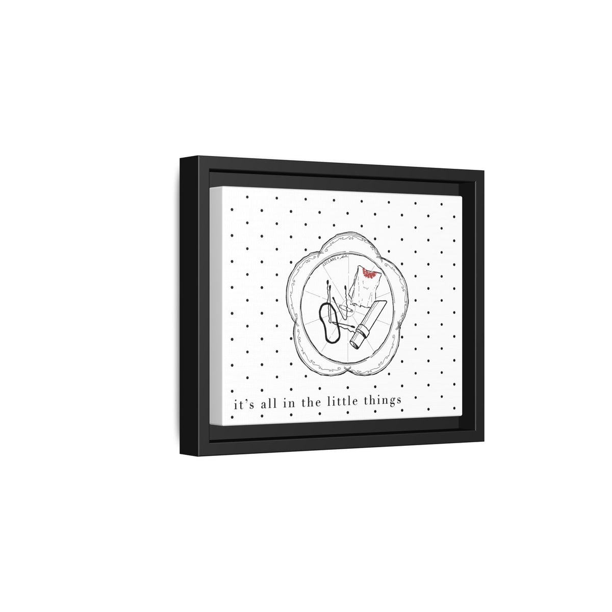 Little Things Print, Framed (Multi-color)