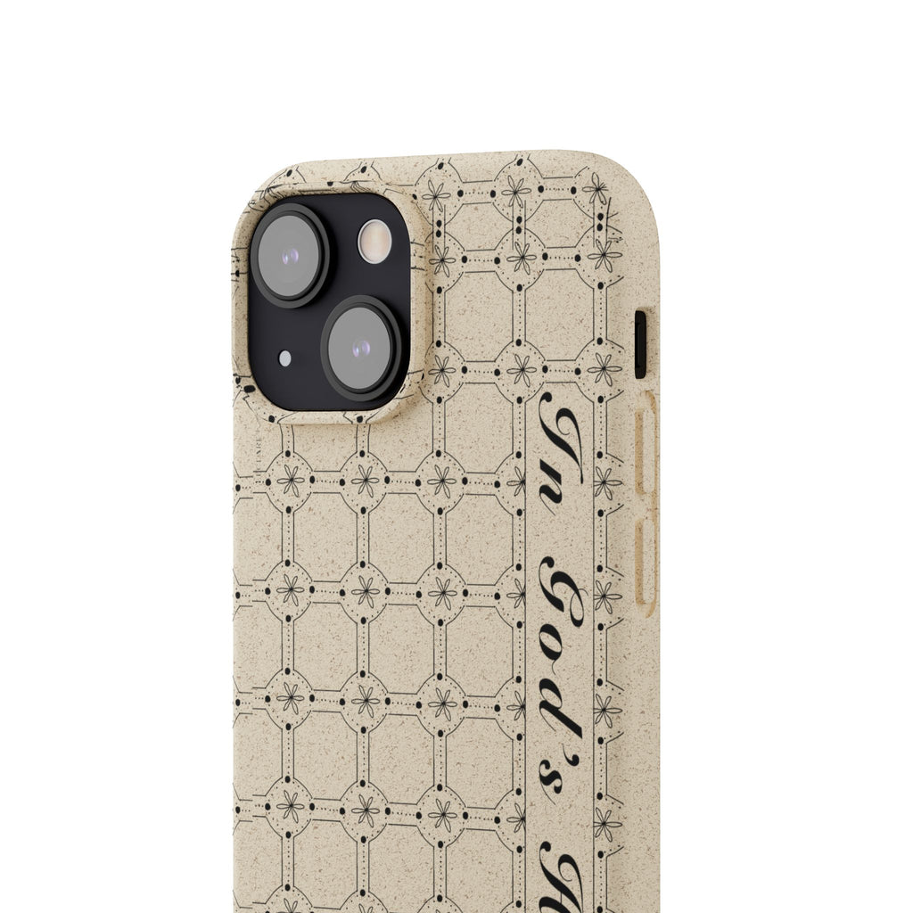 In God’s Hands Biodegradable Phone Case