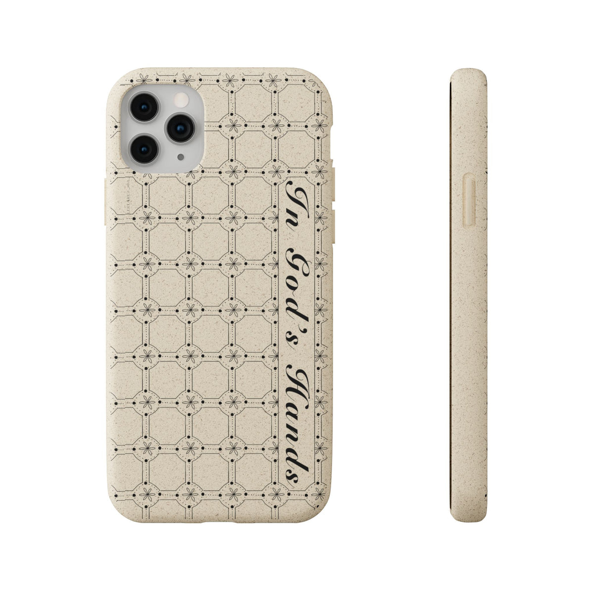 In God’s Hands Biodegradable Phone Case