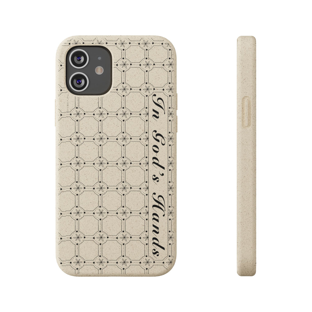 In God’s Hands Biodegradable Phone Case