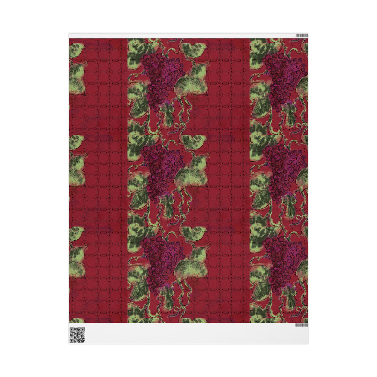 Tessera Red Wrapping Paper