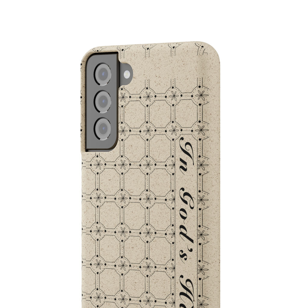 In God’s Hands Biodegradable Phone Case
