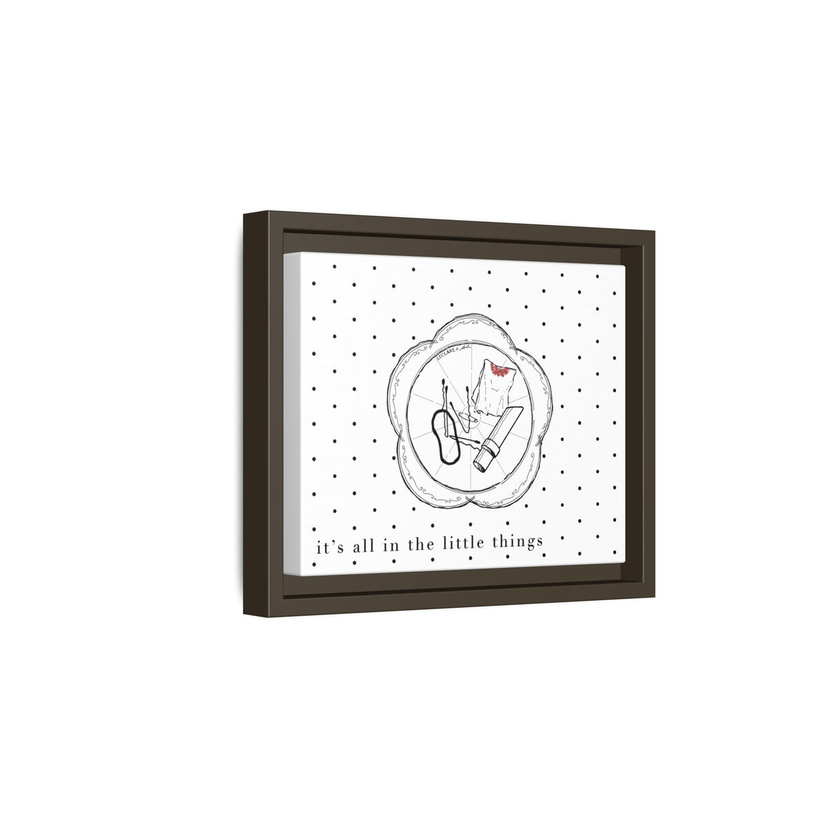 Little Things Print, Framed (Multi-color)