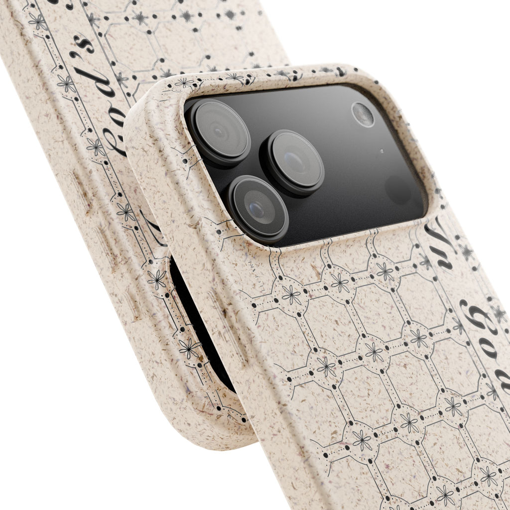 In God’s Hands Biodegradable Phone Case