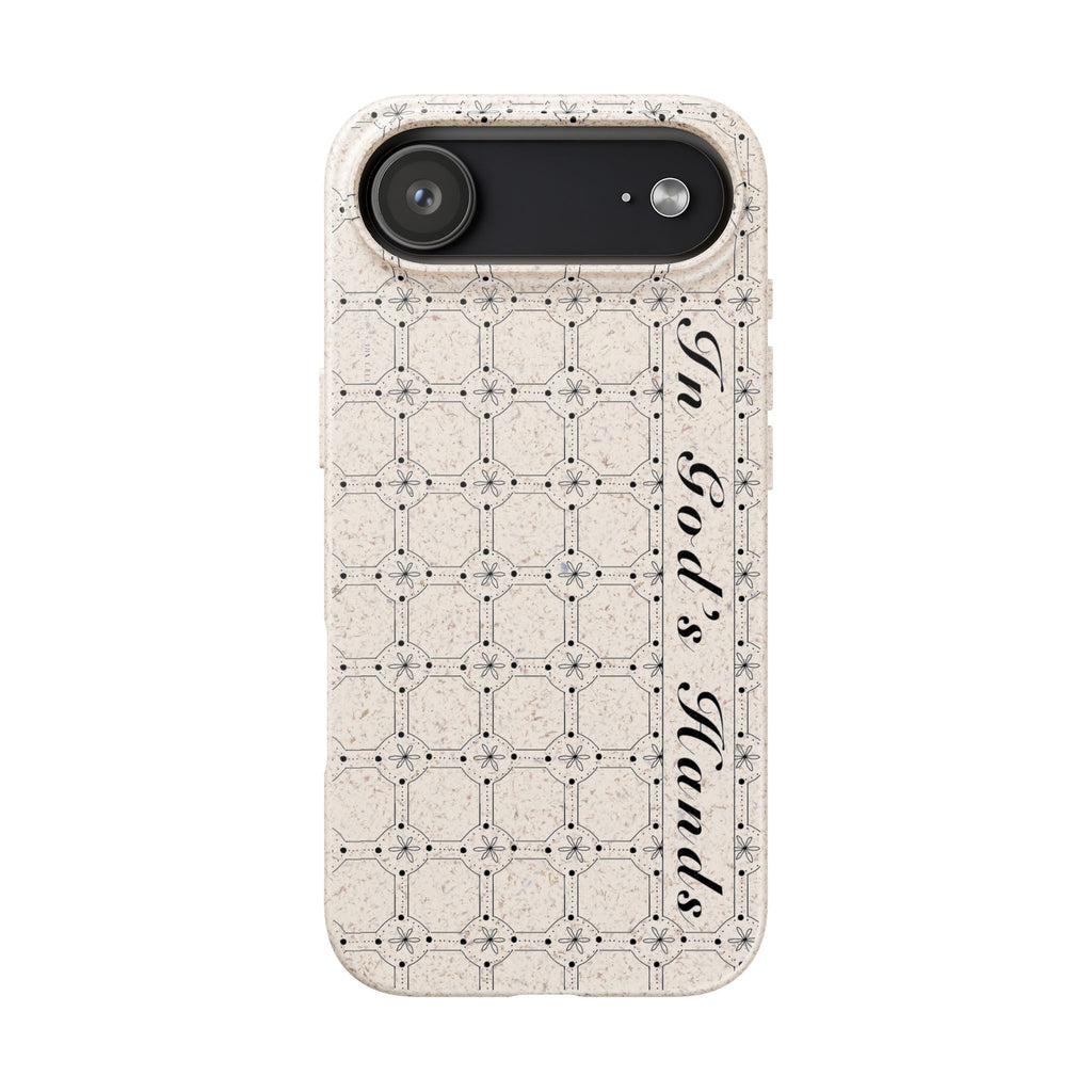 In God’s Hands Biodegradable Phone Case