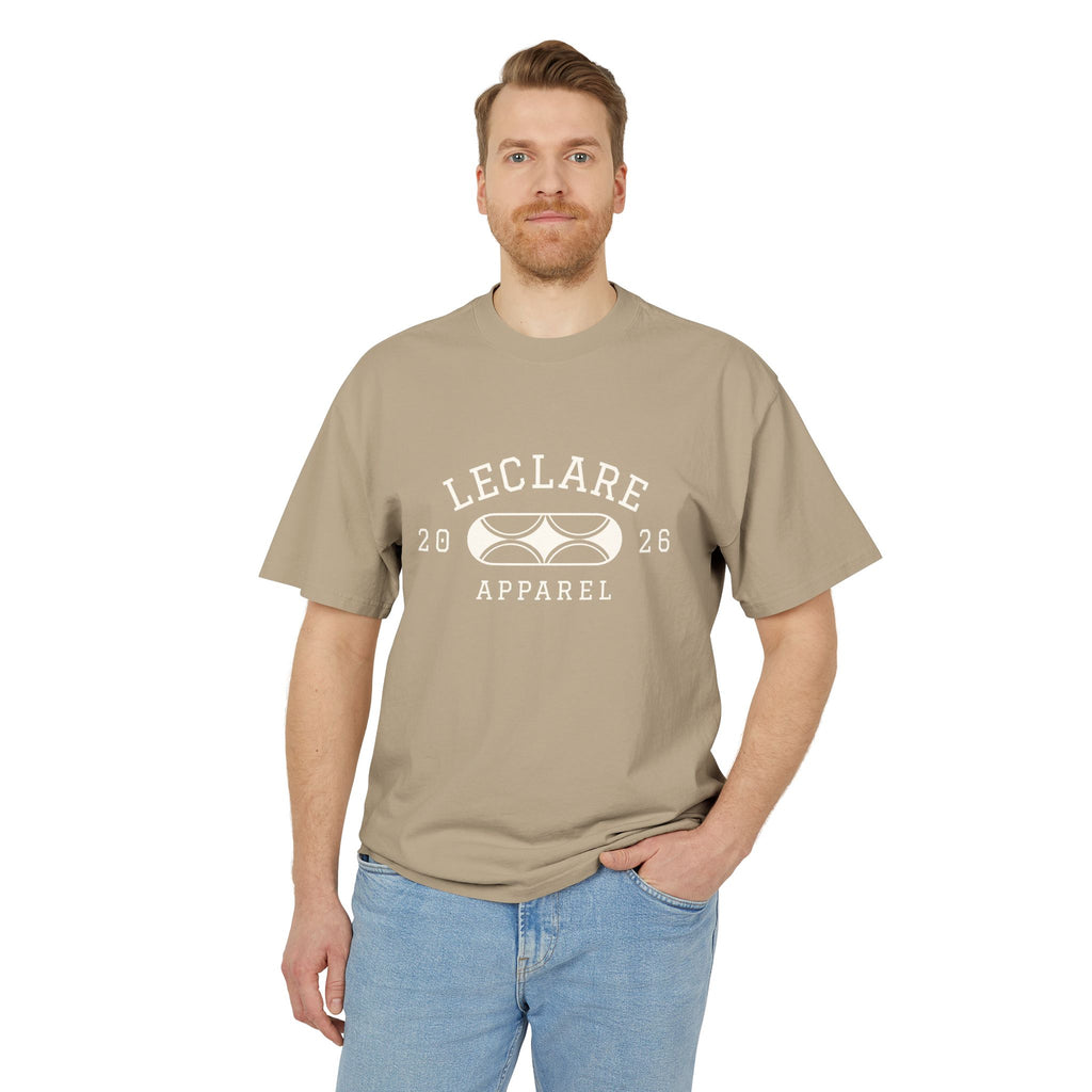 Leclare Sport-Style Heavy Faded Tee