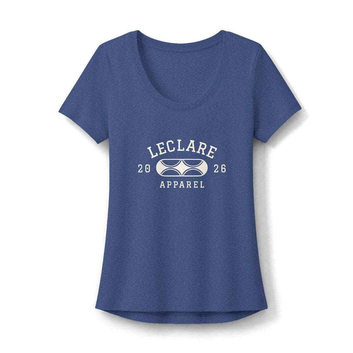 Leclare Sport-Style Scoop Neck Tee