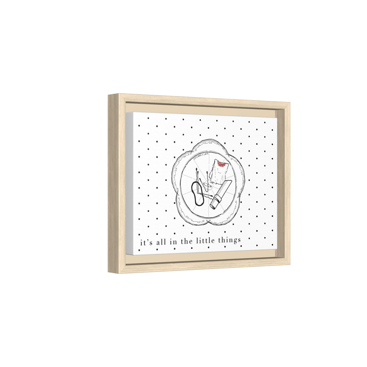 Little Things Print, Framed (Multi-color)