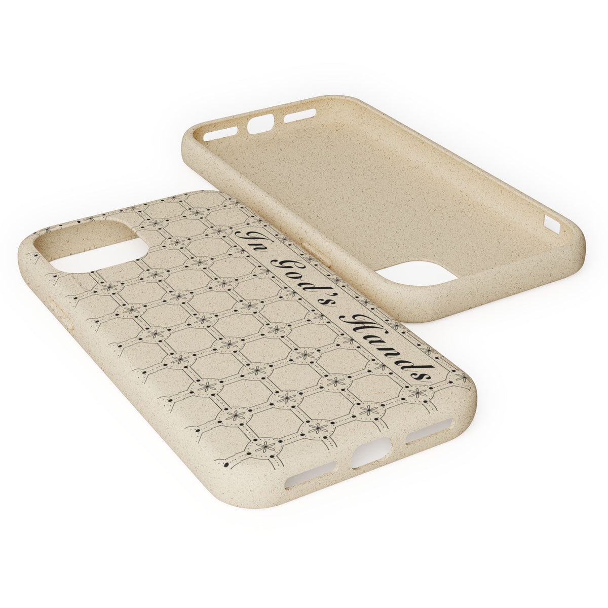 In God’s Hands Biodegradable Phone Case