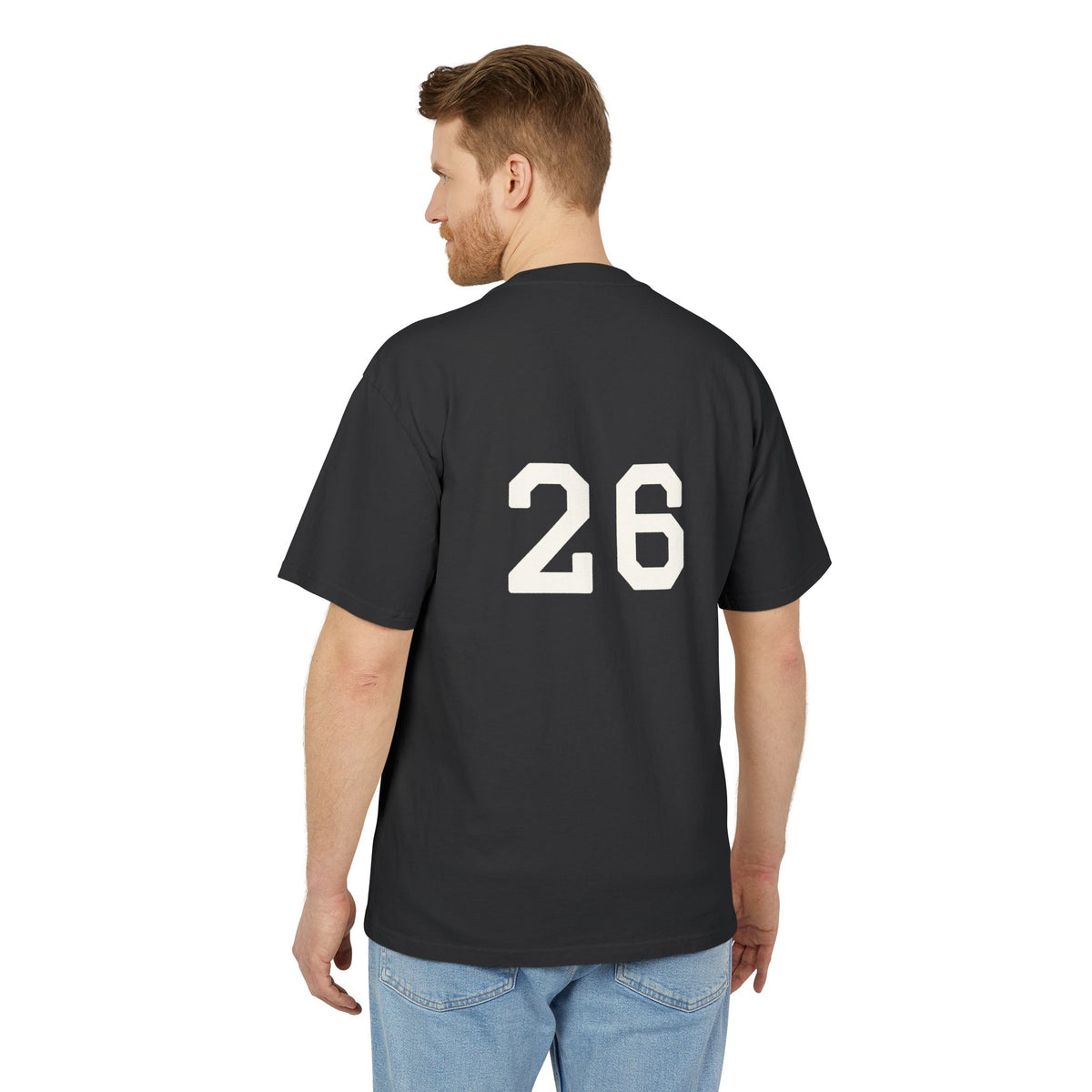 Leclare Sport-Style Heavy Faded Tee