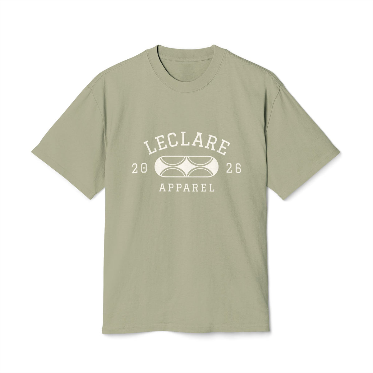 Leclare Sport-Style Heavy Faded Tee