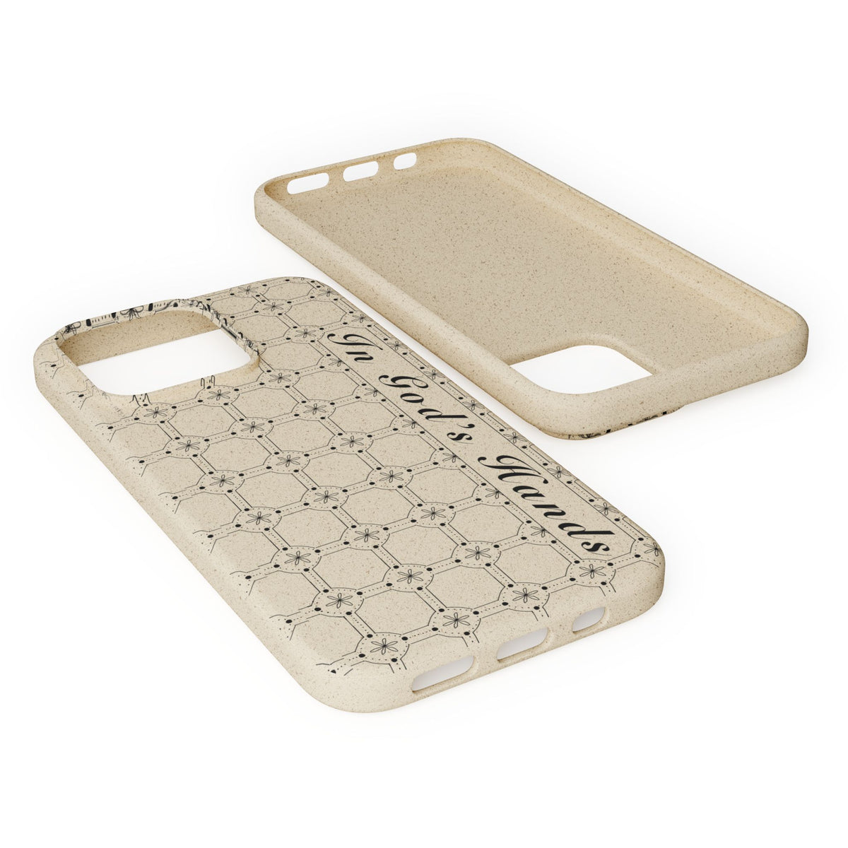 In God’s Hands Biodegradable Phone Case