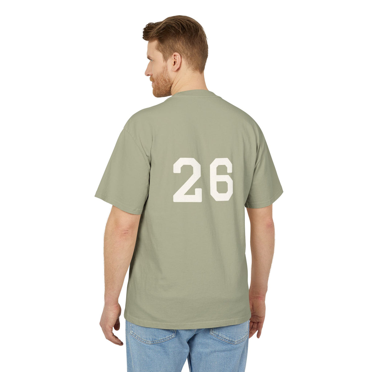 Leclare Sport-Style Heavy Faded Tee
