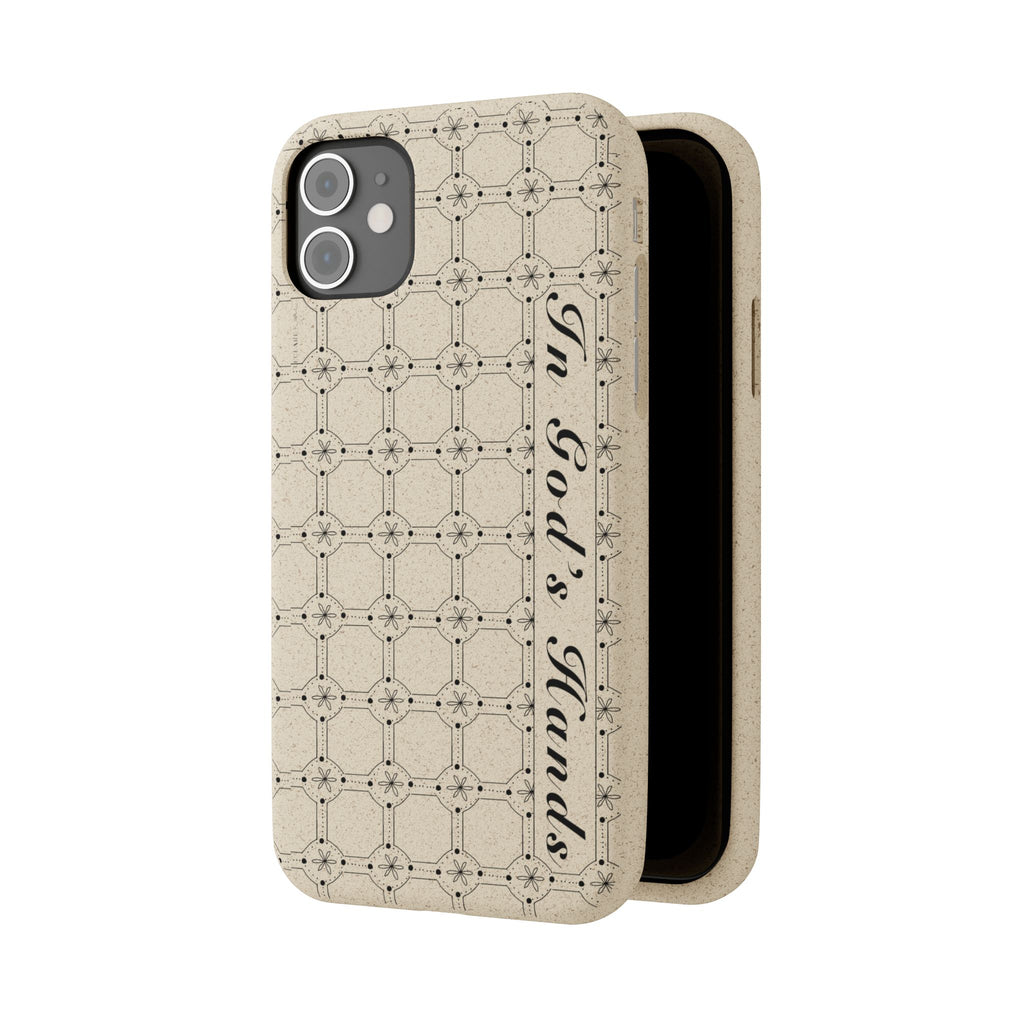 In God’s Hands Biodegradable Phone Case