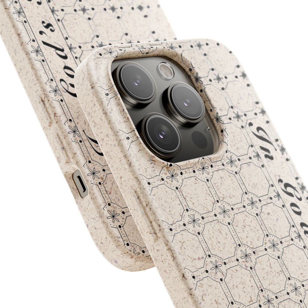 In God’s Hands Biodegradable Phone Case