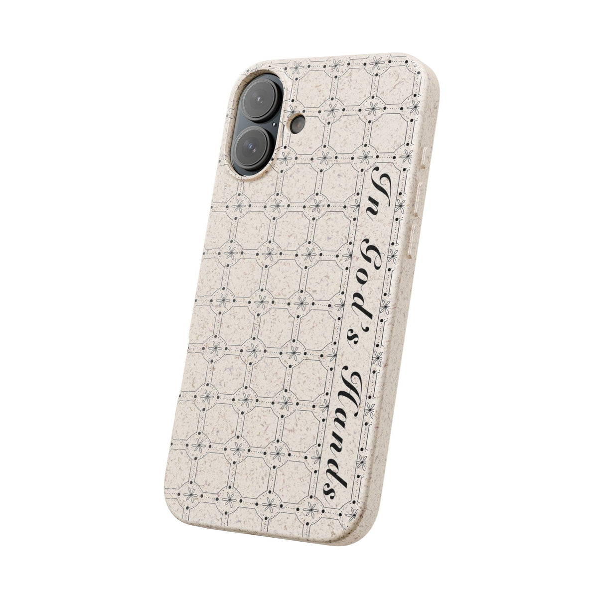 In God’s Hands Biodegradable Phone Case