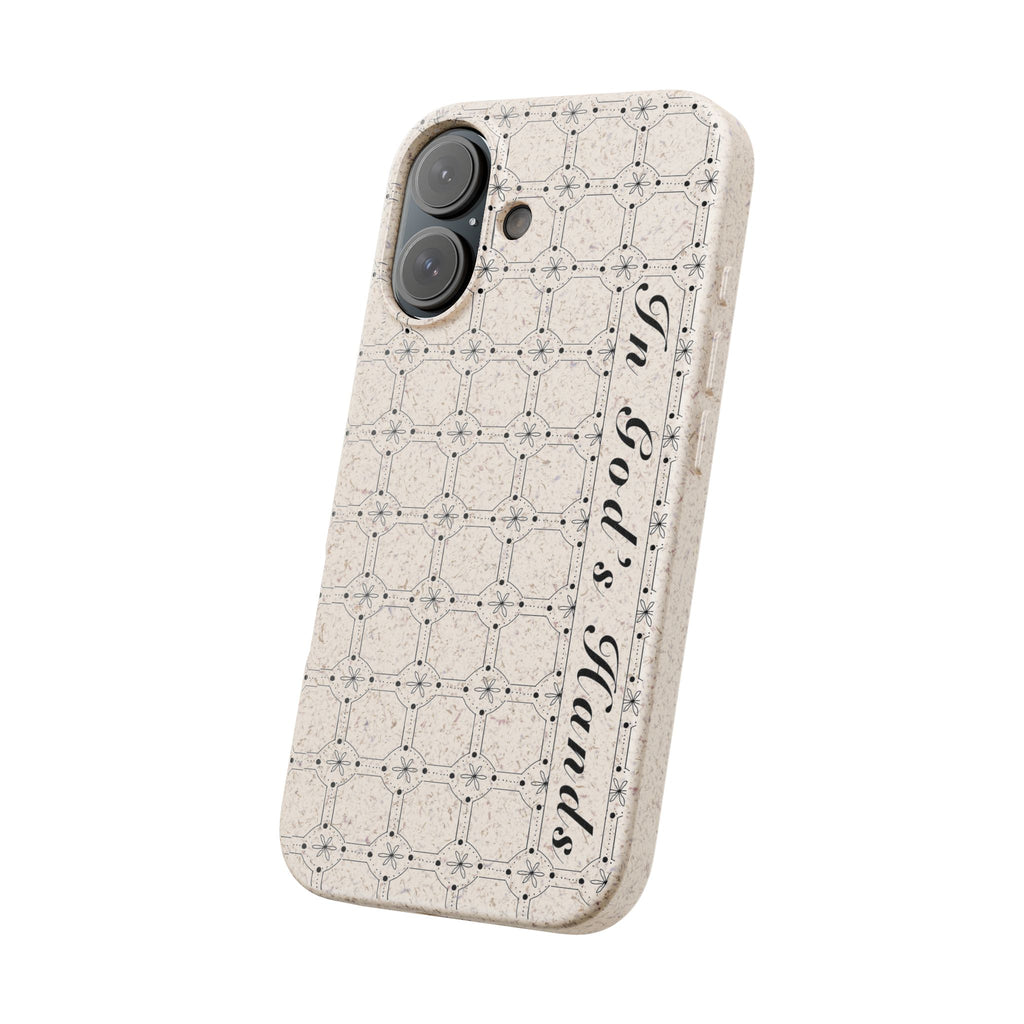 In God’s Hands Biodegradable Phone Case