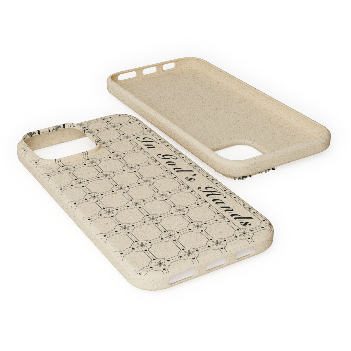 In God’s Hands Biodegradable Phone Case