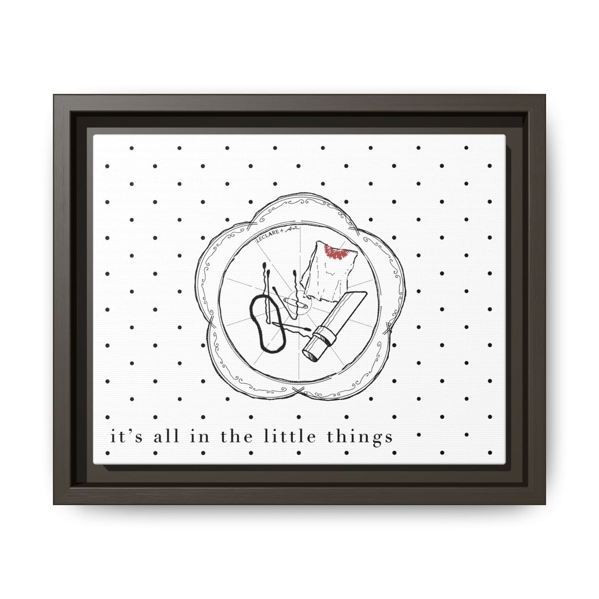 Little Things Print, Framed (Multi-color)