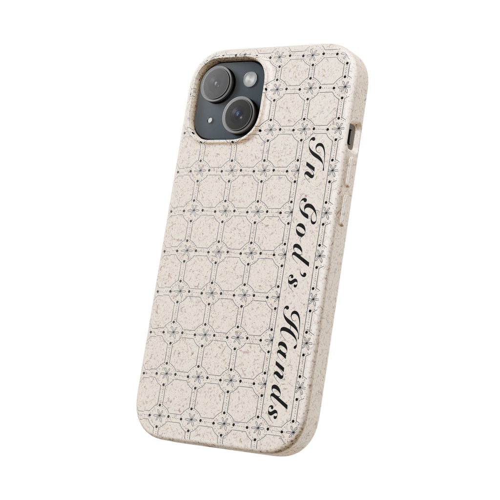 In God’s Hands Biodegradable Phone Case