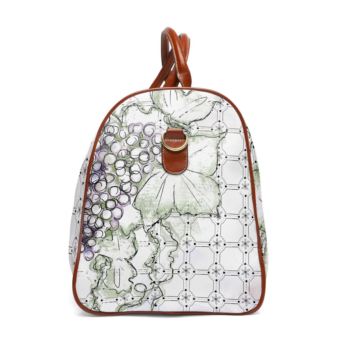 Tessera White Travel Bag (Waterproof)