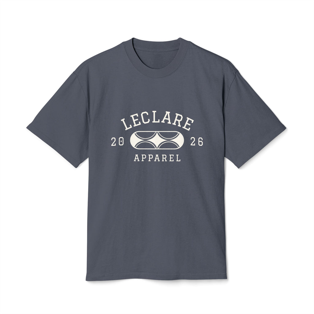 Leclare Sport-Style Heavy Faded Tee