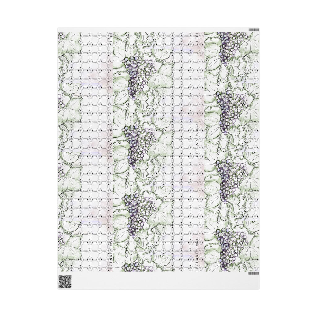 Tessera White Wrapping Paper