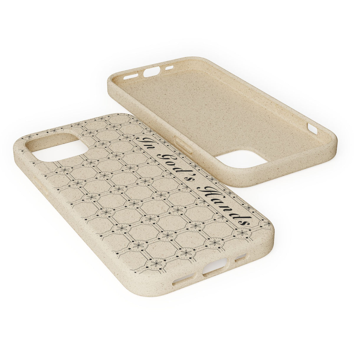In God’s Hands Biodegradable Phone Case