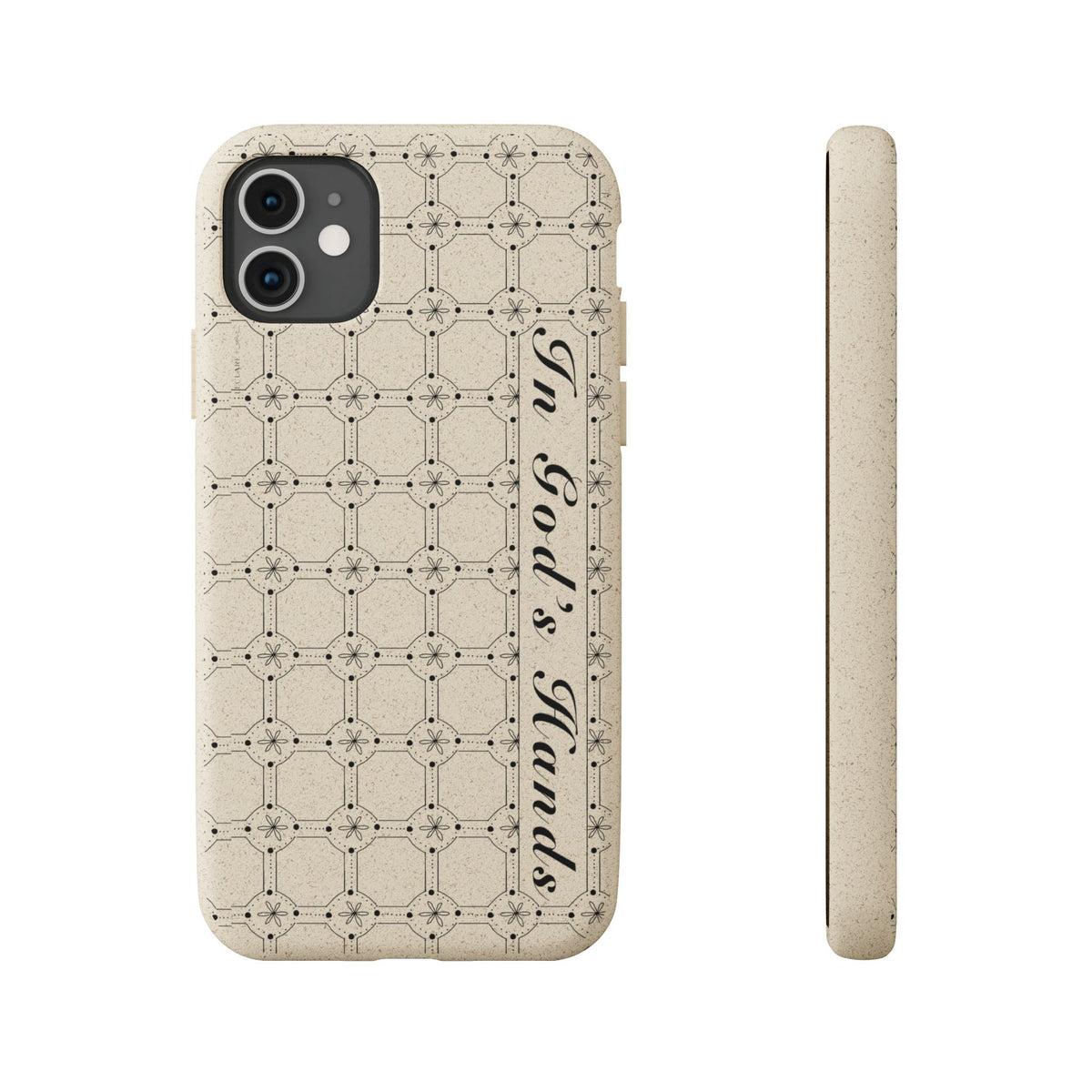 In God’s Hands Biodegradable Phone Case