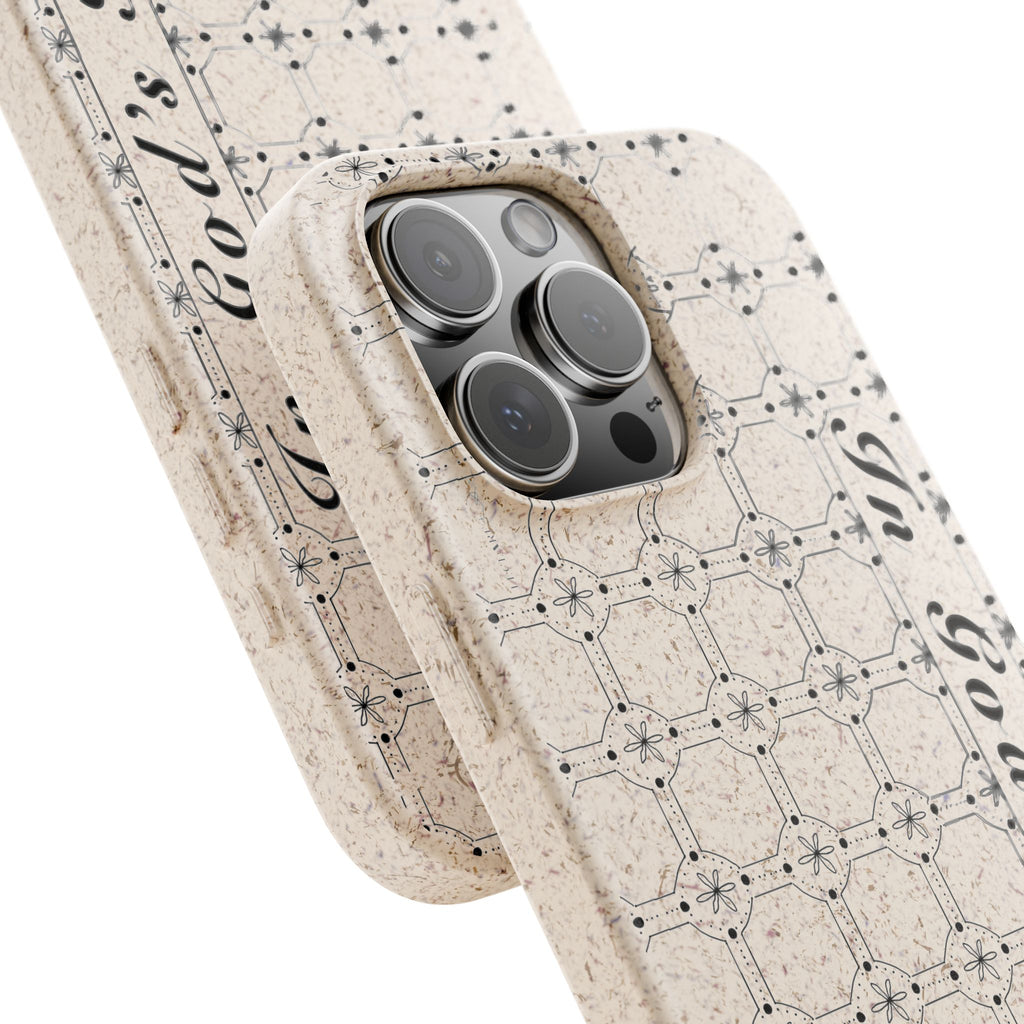 In God’s Hands Biodegradable Phone Case
