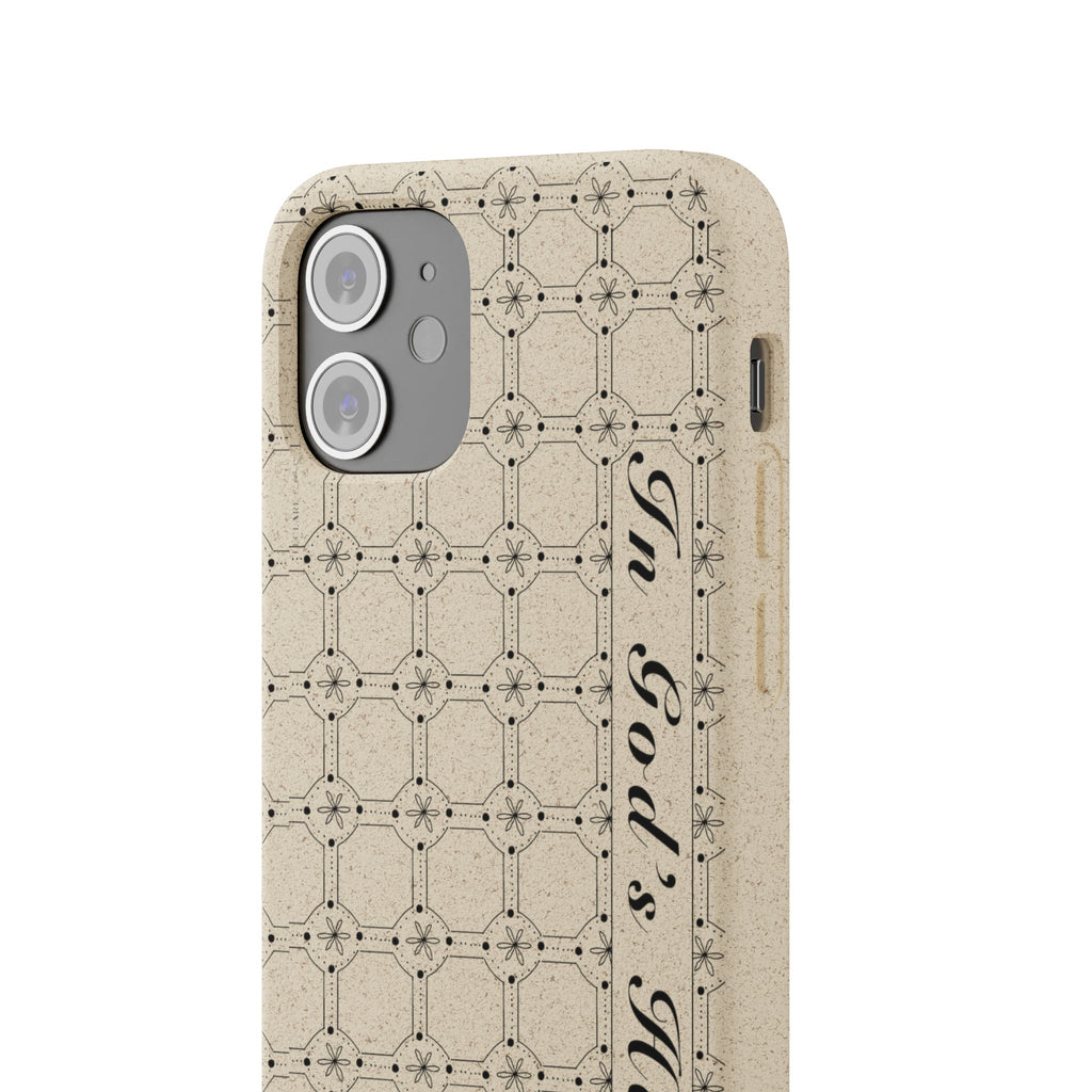 In God’s Hands Biodegradable Phone Case