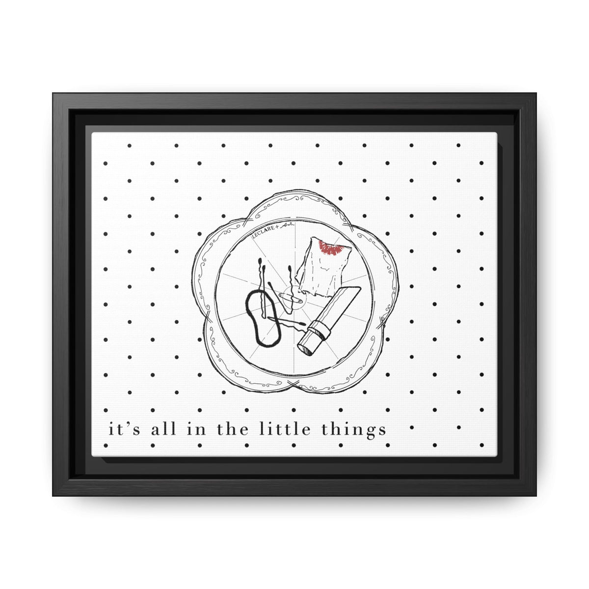Little Things Print, Framed (Multi-color)