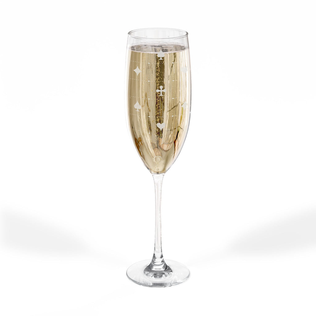 Gamble Champagne Glass, 8oz (Engraved)