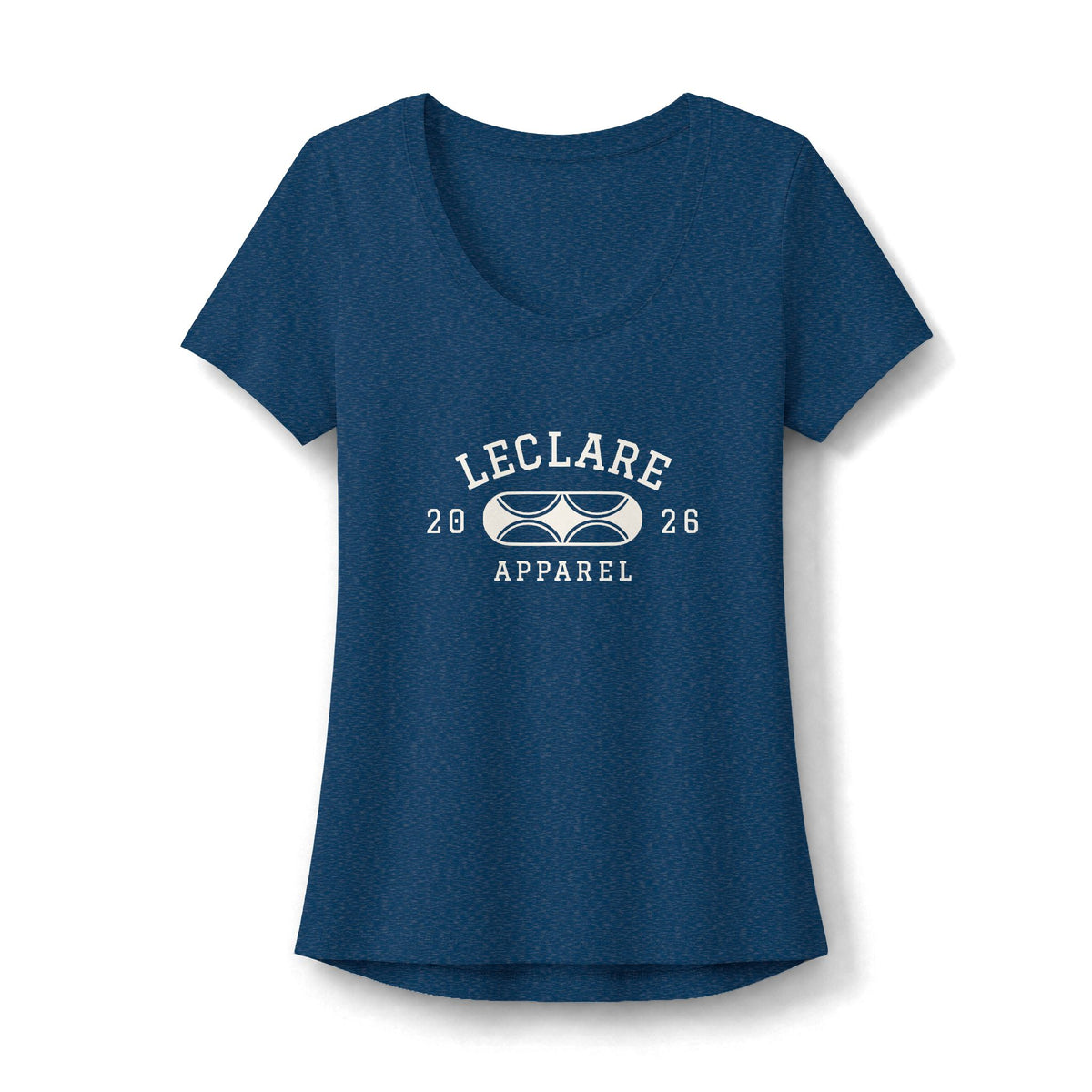 Leclare Sport-Style Scoop Neck Tee