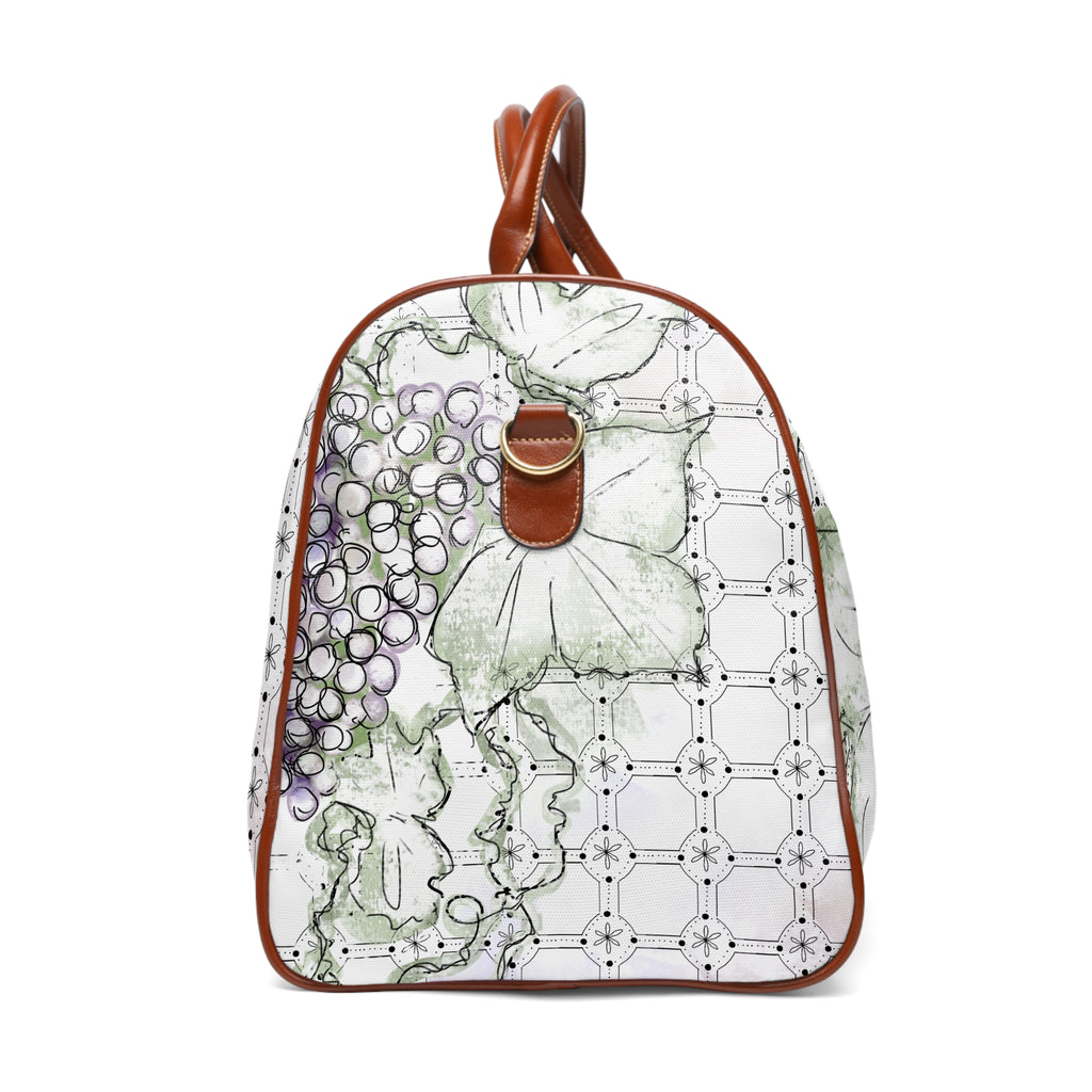 Tessera White Travel Bag (Waterproof)