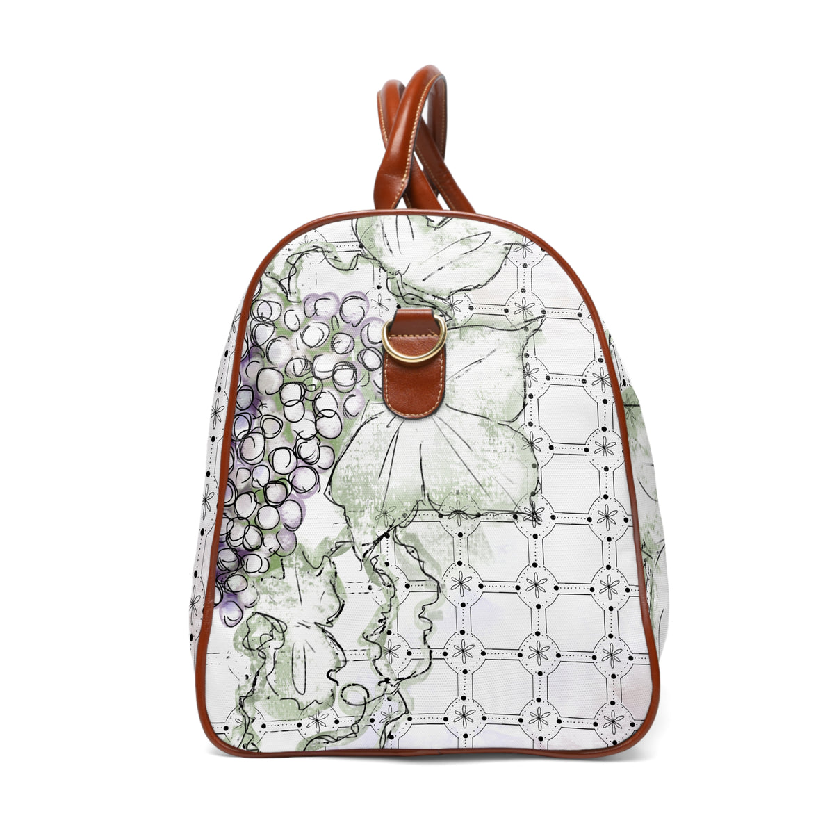 Tessera White Travel Bag (Waterproof)