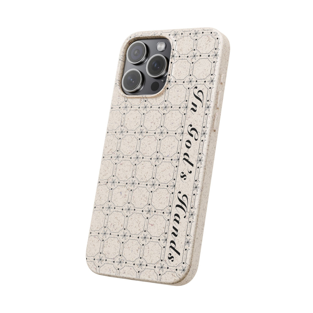 In God’s Hands Biodegradable Phone Case