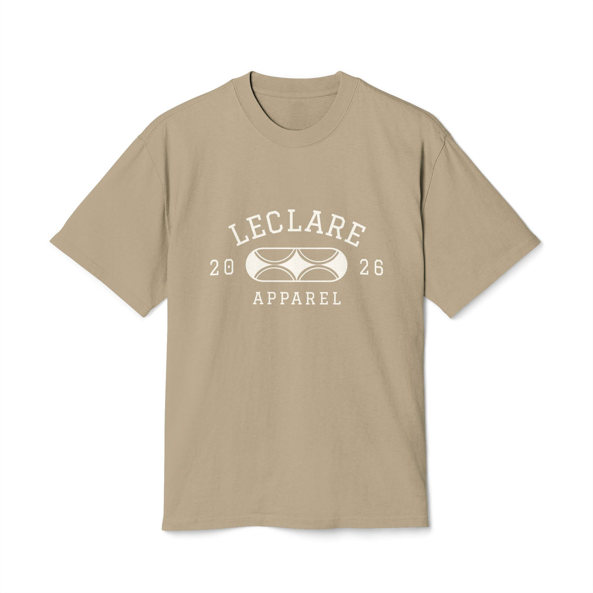 Leclare Sport-Style Heavy Faded Tee