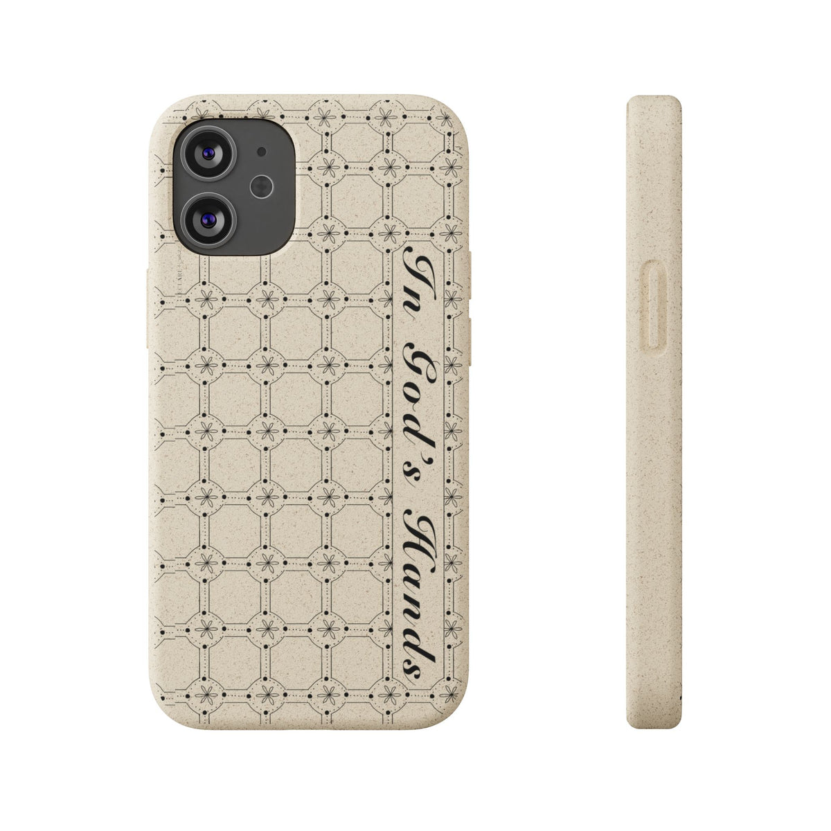 In God’s Hands Biodegradable Phone Case