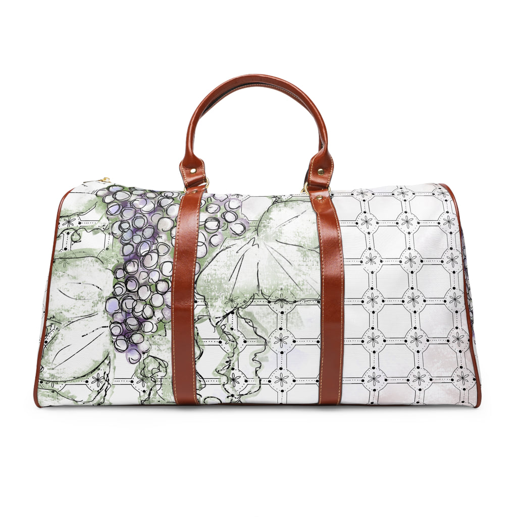 Tessera White Travel Bag (Waterproof)