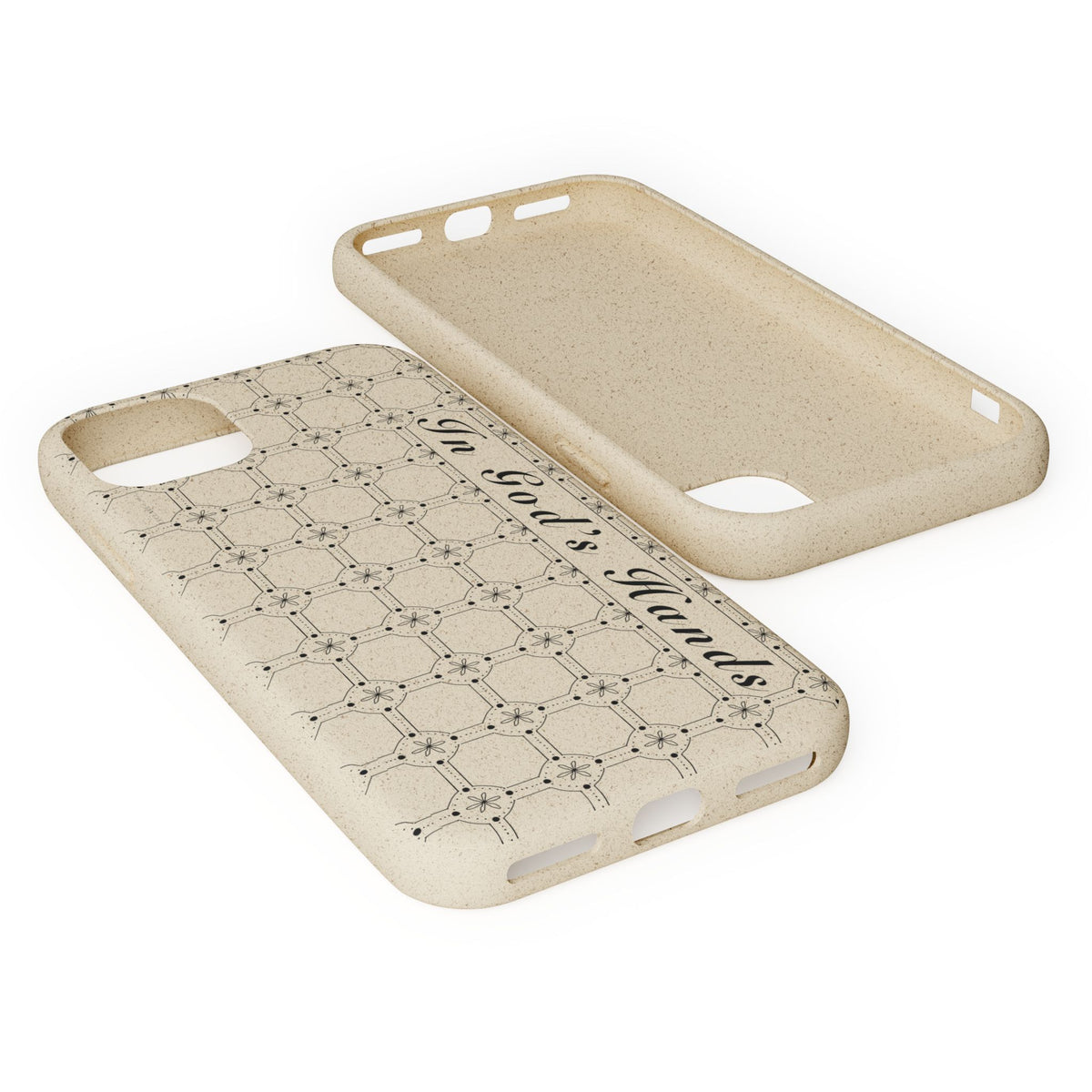In God’s Hands Biodegradable Phone Case