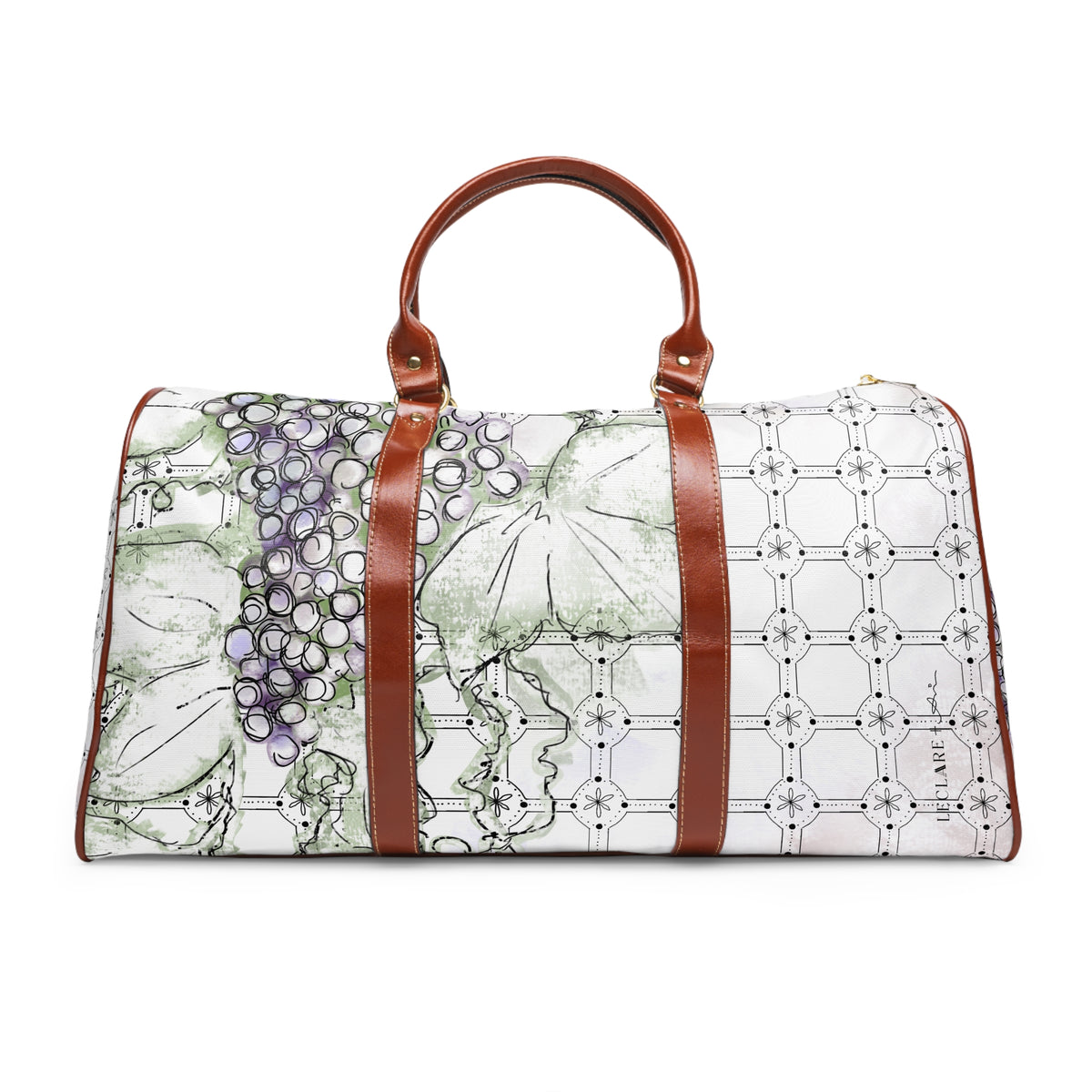 Tessera White Travel Bag (Waterproof)